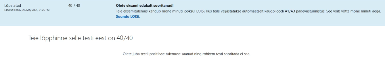 Eesti Drooni A1/A3 Eksam - Ametlikud Küsimused ja Õiged Vastused Selgitustega (ECAA) - Image 4