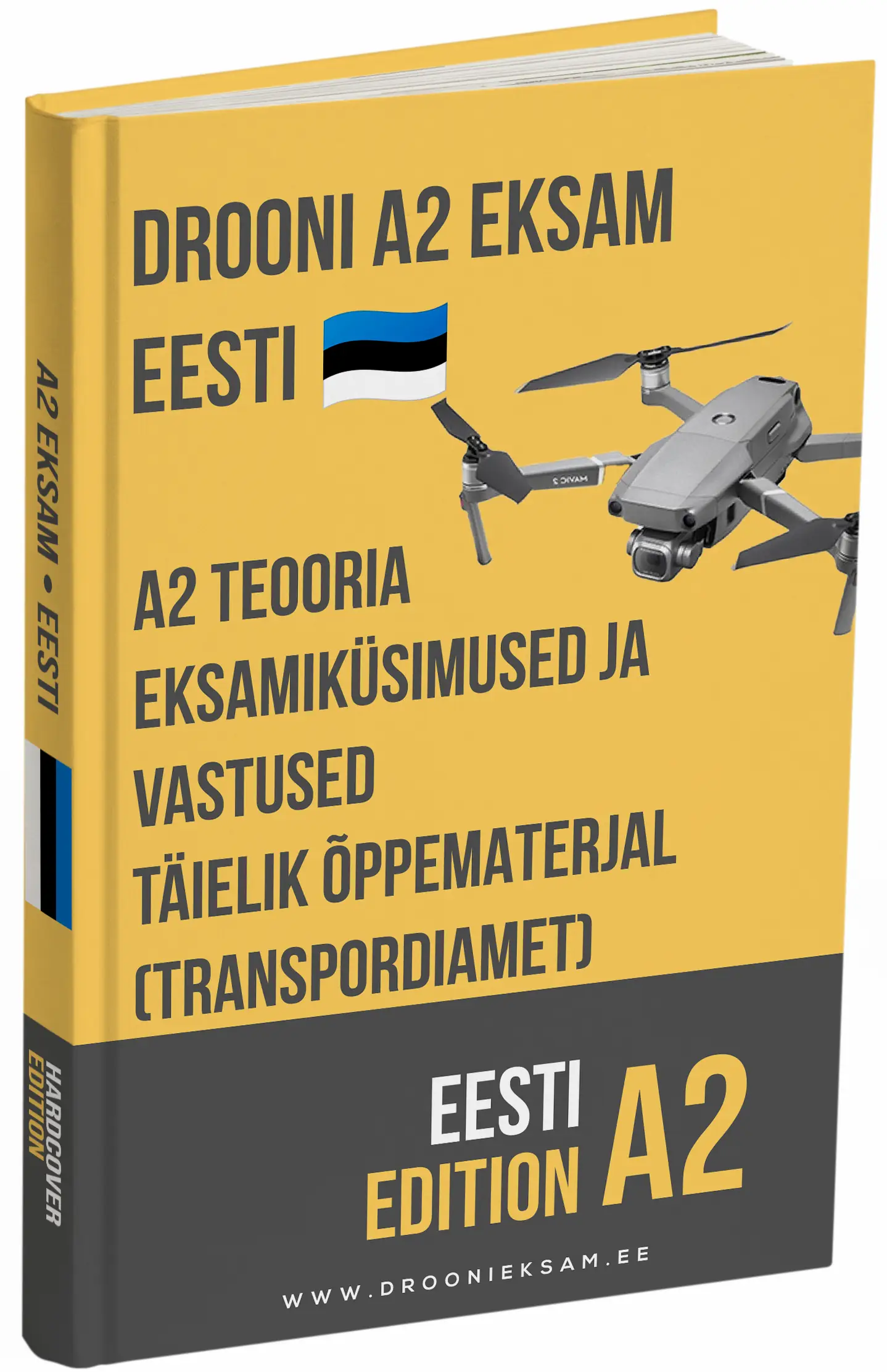 Drooni A2 eksam Eestis – Põhjalik teooria, täielikud õppematerjalid ja 500+ eksamilaadset küsimust koos vastustega - Image 1